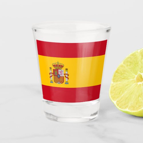 Spain Flag Shot Glass