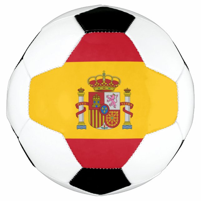spain flag soccer ball (Front)