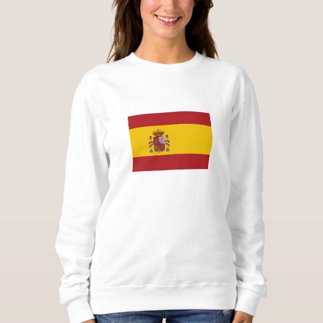 Spain Flag Sweatshirt (Front)