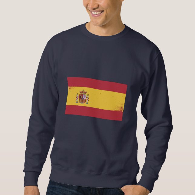 Spain Flag Sweatshirt (Front)