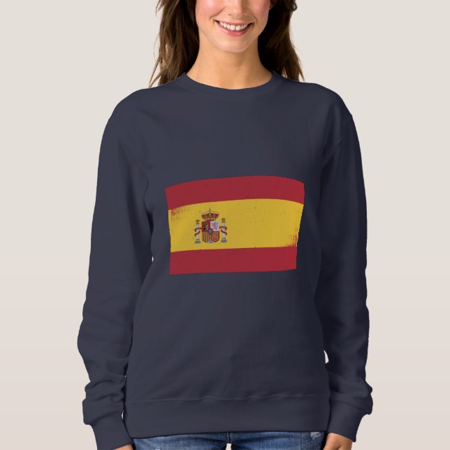 Spain Flag Sweatshirt (Front)