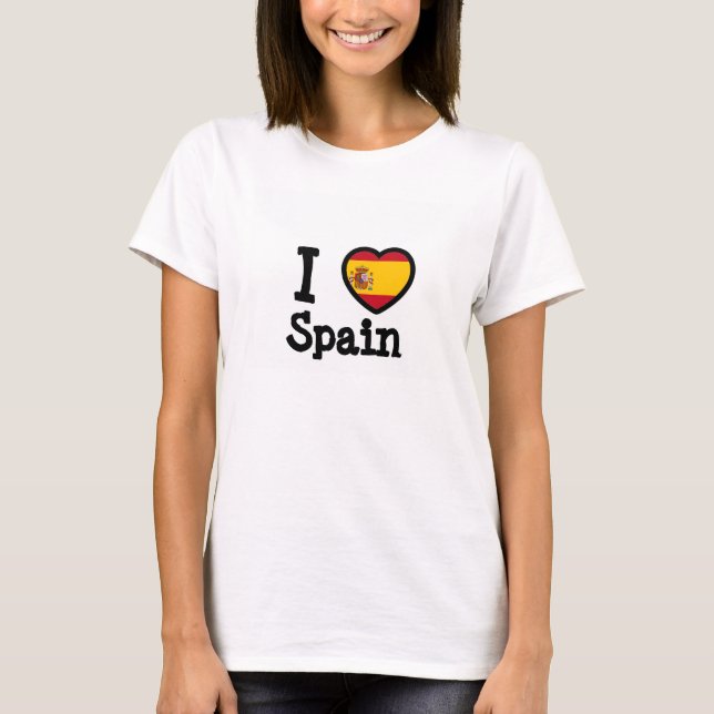 Spain Flag T-Shirt (Front)