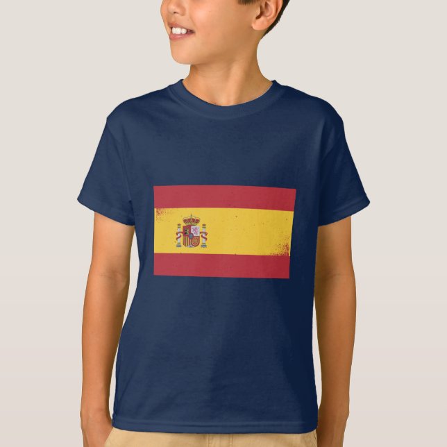 Spain Flag T-Shirt (Front)