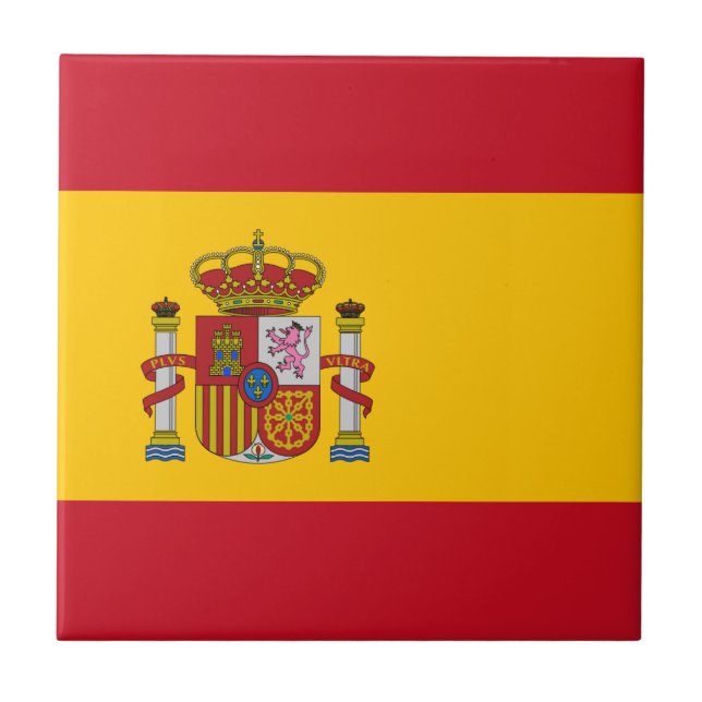 Spain Flag Tile (Front)