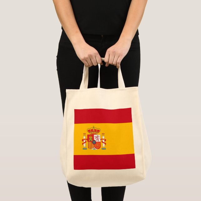Spain flag tote bag (Front (Product))