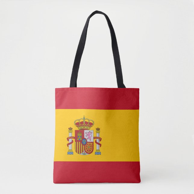 Spain Flag Tote Bag (Front)