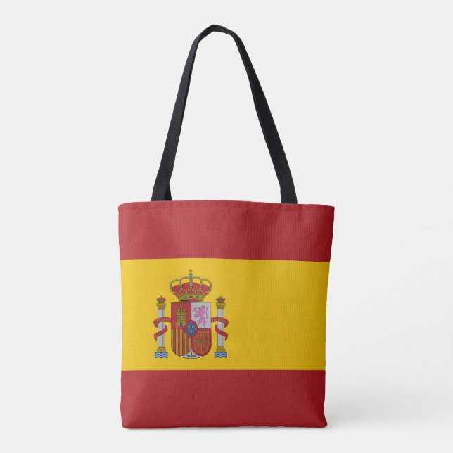Spain Flag Tote Bag (Back)