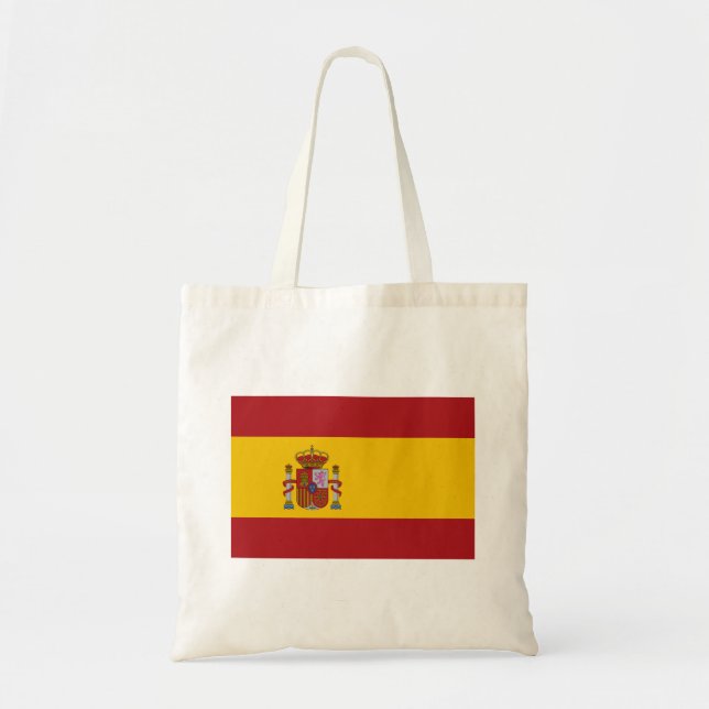 Spain Flag Tote Bag (Front)
