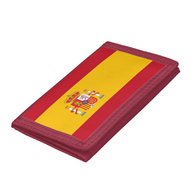 Spain flag trifold wallet (Bottom)