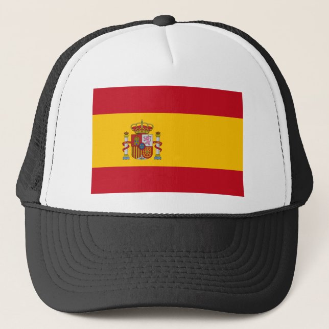 Spain Flag Trucker Hat (Front)