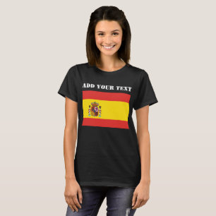 Spain Flag World Cup 2022 Football Soccer T-Shirt