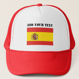 Spain Flag World Cup 2022 Football Soccer Trucker Hat