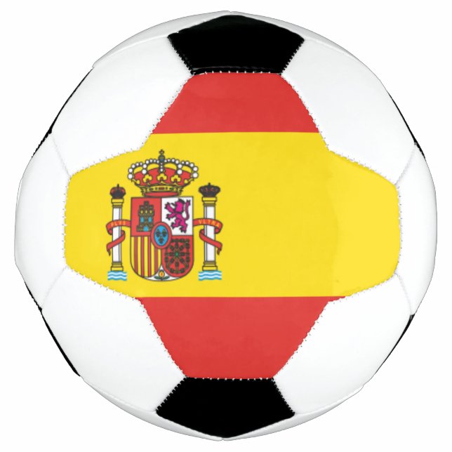 Spain Flag World Cup Football Soccer Espana Ball (Front)