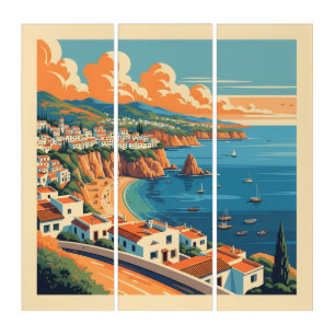 Spain Flamenco Coast Triptych