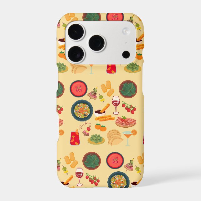  Spain Food iPhone Case (Back)