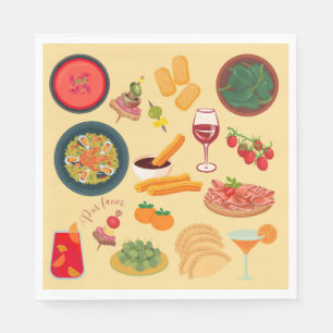Spain Food Napkins