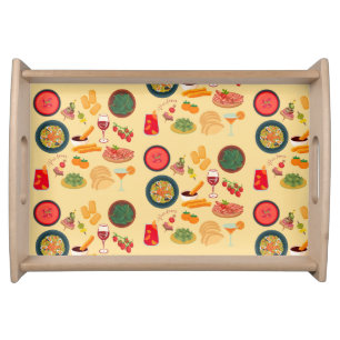  Spain Food Serving Tray