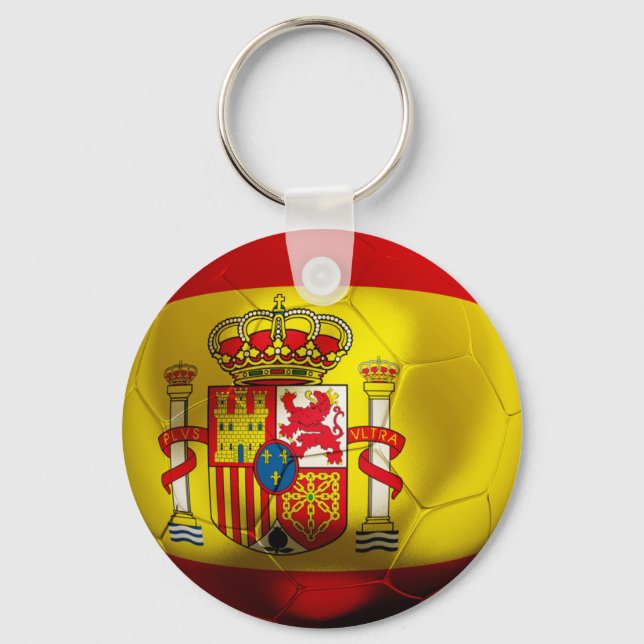 Spain Football Keychain (Front)