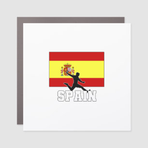 Spain Football Soccer National Team Car Magnet