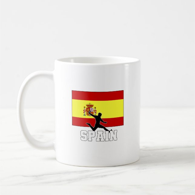 Spain Football Soccer National Team Coffee Mug (Left)