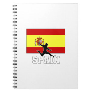 Spain Football Soccer National Team Notebook