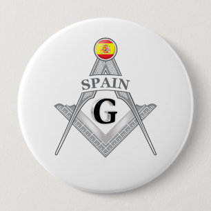 Spain freemasonry sign button