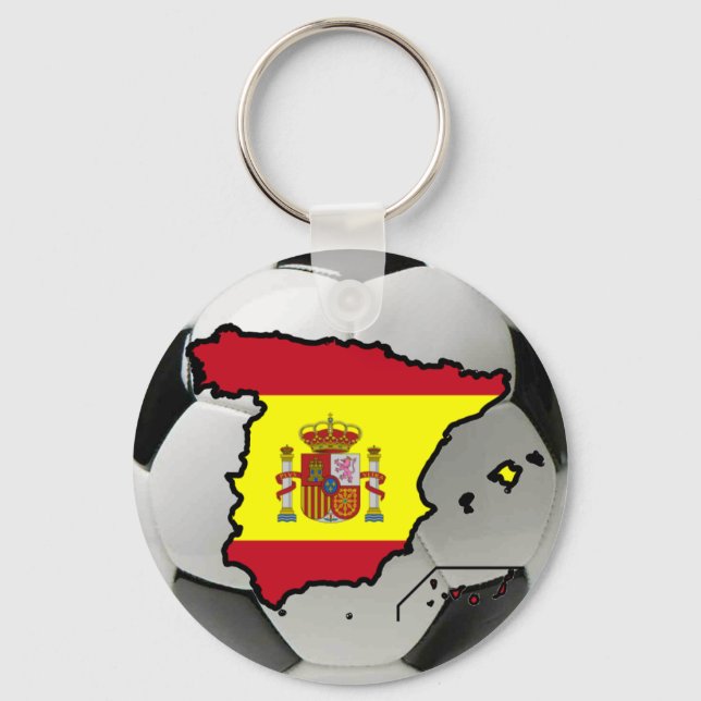 Spain futbol keychain (Front)