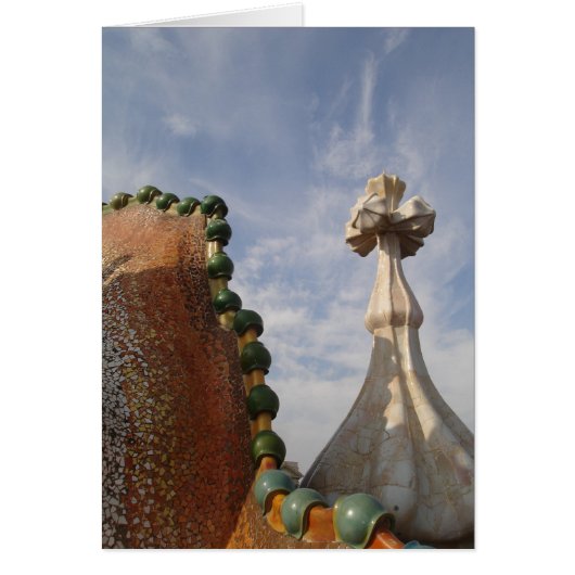 Spain Gaudi Architecture Cards (Front)