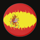 Spain Gnarly Flag Magnet