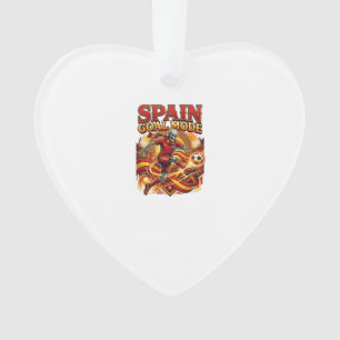 Spain Goal Mode Skeleton Striker Nations Streetwea Ornament