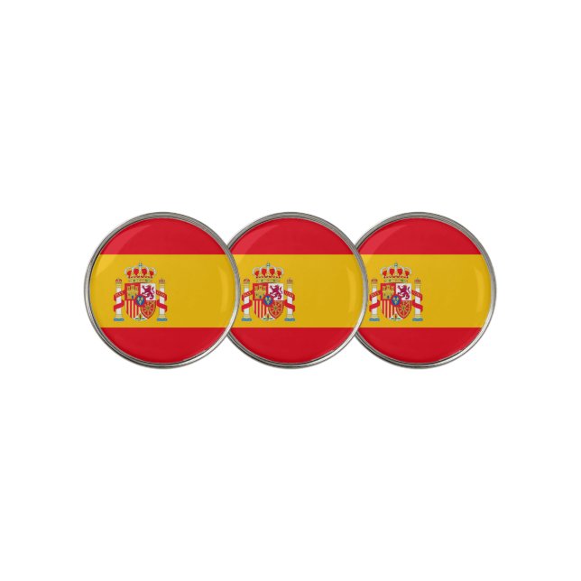 Spain Golf Ball Marker (3 Up)