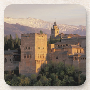 Spain, Granada, Andalucia The Alhambra, Beverage Coaster