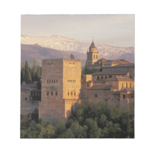 Spain, Granada, Andalucia The Alhambra, Notepad