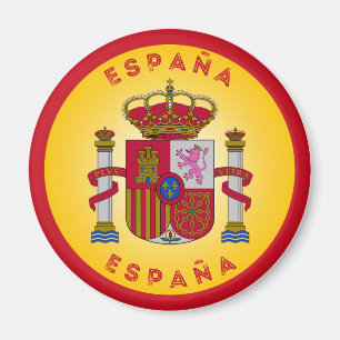 Spain Heritage Emblem Magnet