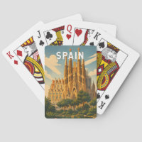 Spain Illustration Travel Art Vintage