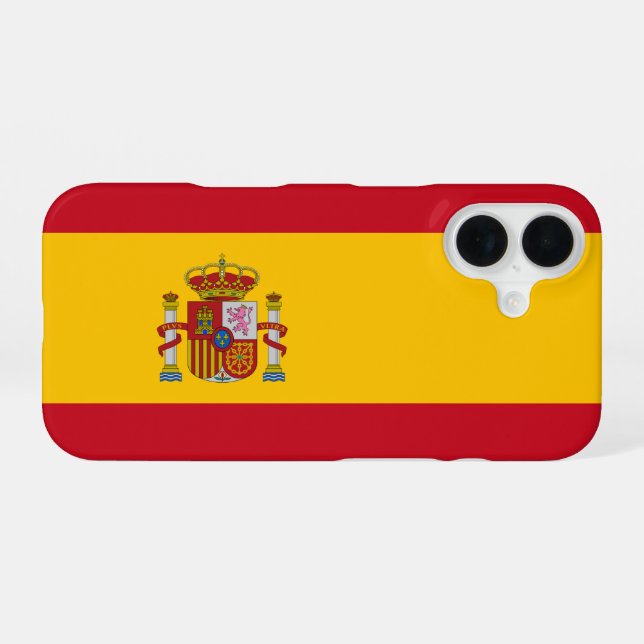 Spain iPhone Case (Back Horizontal)