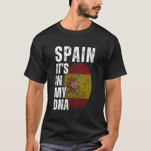 Spain It's In My DNA Matching Spanish Men Women Bo T-Shirt