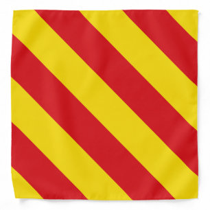 Spain: La Senyera Catalonia Bandana