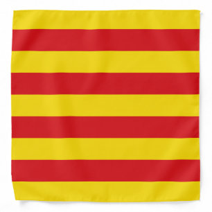Spain: La Senyera Catalonia Bandana
