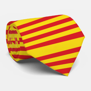 Spain: La Senyera Catalonia Neck Tie