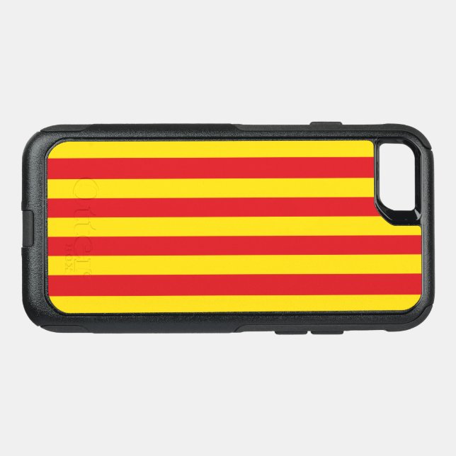 Spain: La Senyera Catalonia Otterbox iPhone Case (Back Horizontal)