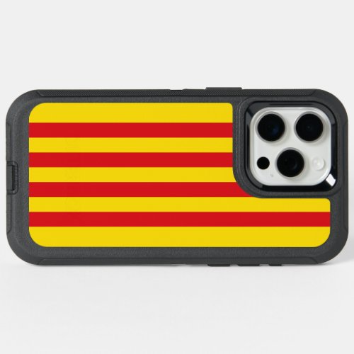 Spain La Senyera Catalonia iPhone 15 Pro Max Case