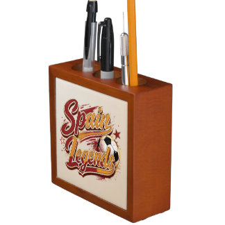 Spain Legends Desk Organizer