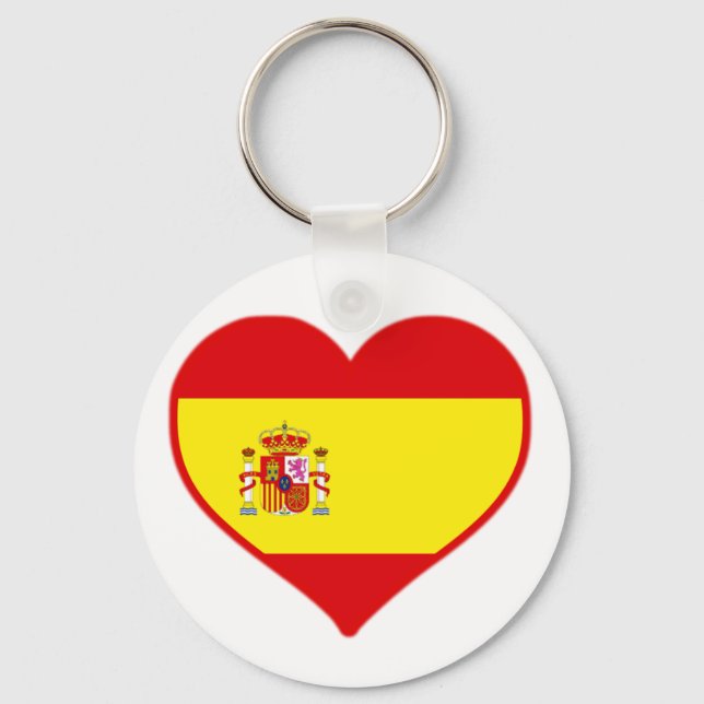 Spain Love Keychain (Front)