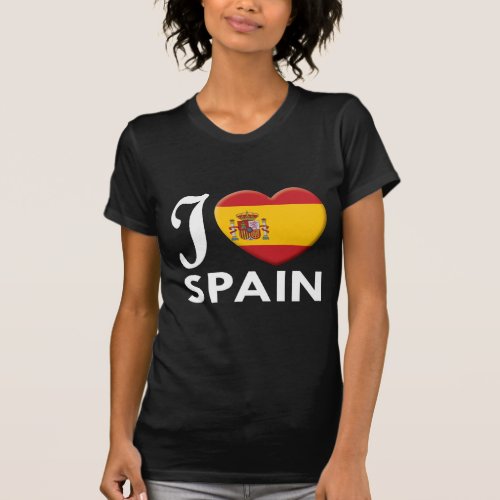 Spain Love W T_Shirt