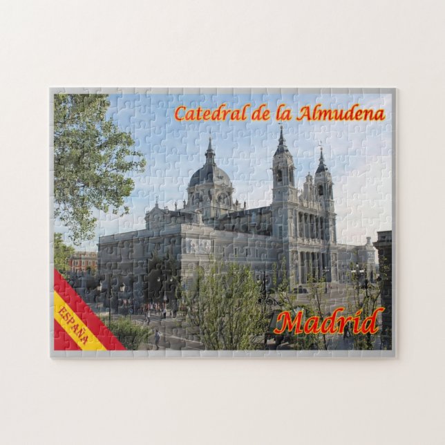 Spain - Madrid - Almudena Cathedral - Jigsaw Puzzle (Horizontal)