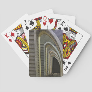 Spain, Madrid, Circulo de Bellas Artes, staircas Poker Cards