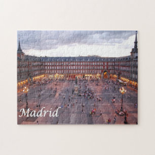 Spain - Madrid - Mayor Square - Jigsaw Puzzle