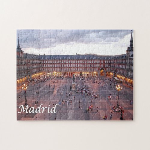 Spain _ Madrid _  Mayor Square _ Jigsaw Puzzle