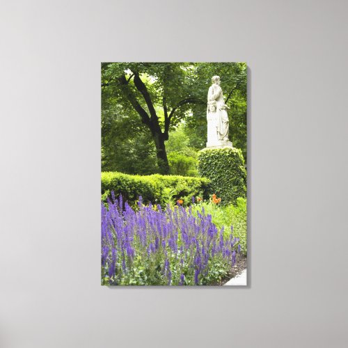 Spain Madrid Royal Botanic Garden aka Real Canvas Print